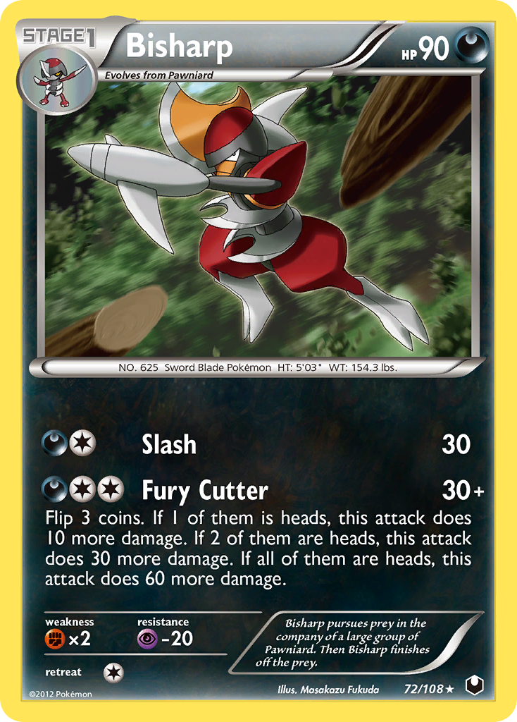 Bisharp (72/108) [Black & White: Dark Explorers] | Card Merchant Takapuna