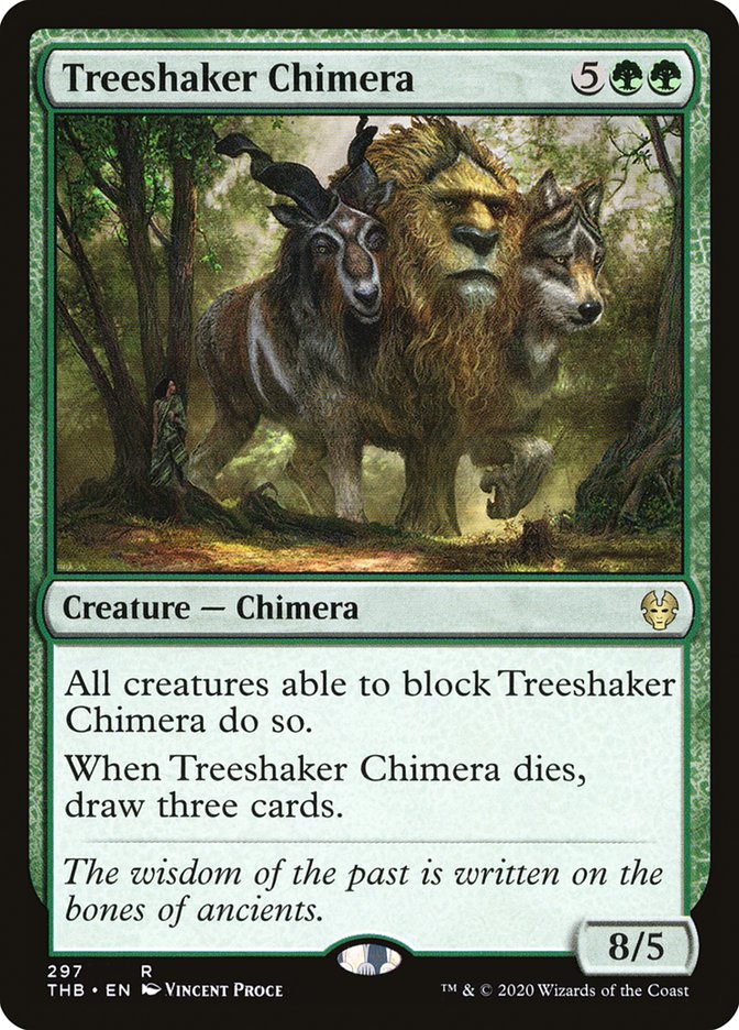 Treeshaker Chimera [Theros Beyond Death] | Card Merchant Takapuna