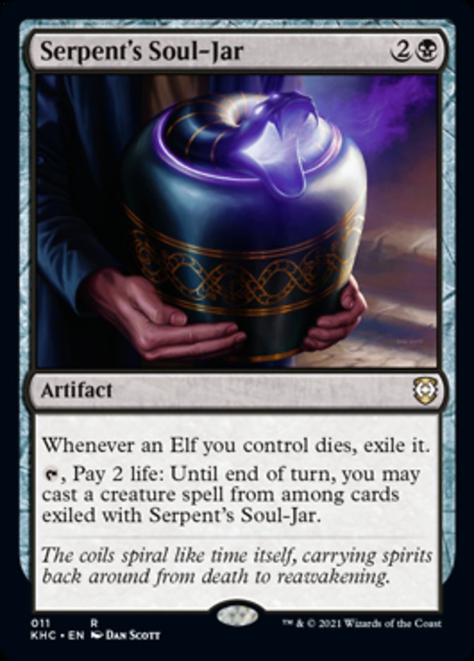 Serpent's Soul-Jar [Kaldheim Commander] | Card Merchant Takapuna