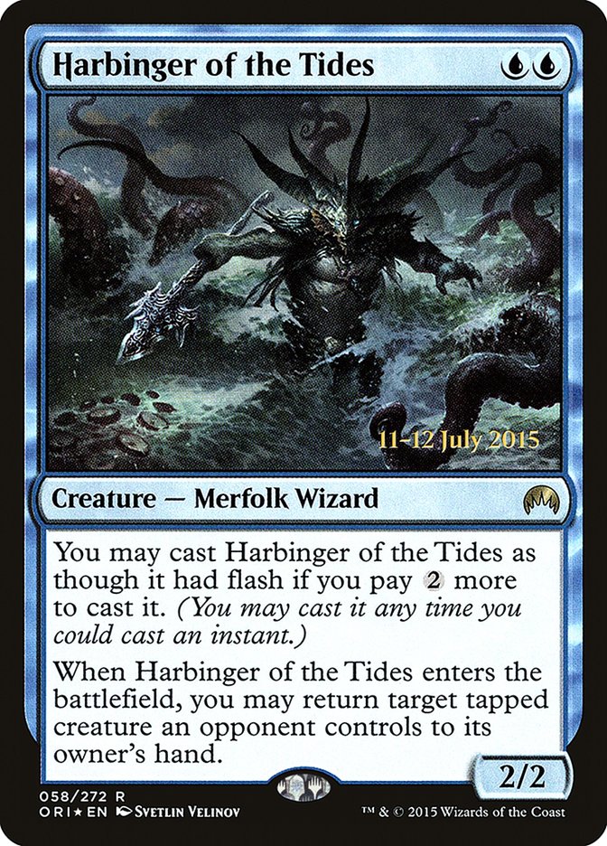 Harbinger of the Tides [Magic Origins Prerelease Promos] | Card Merchant Takapuna