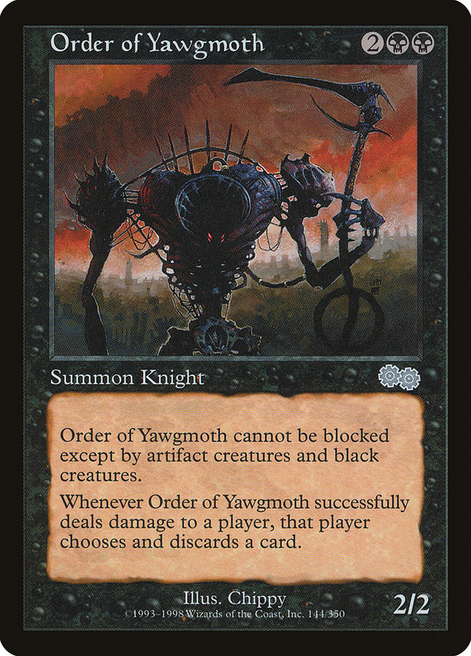 Order of Yawgmoth [Urza's Saga] | Card Merchant Takapuna