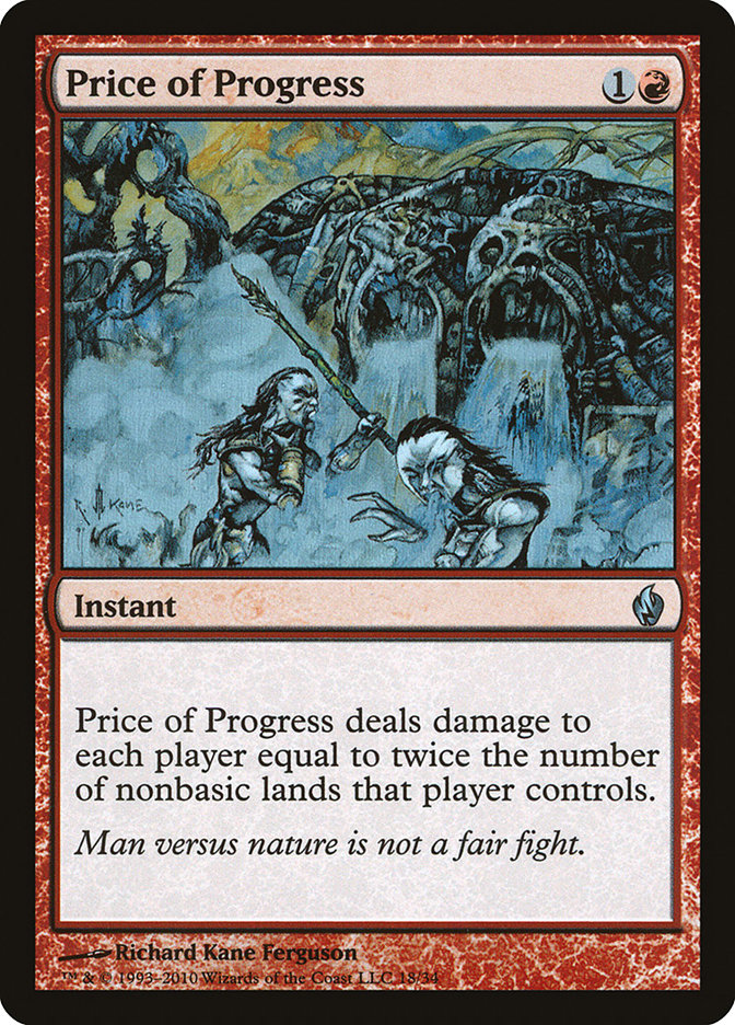 Price of Progress [Premium Deck Series: Fire and Lightning] | Card Merchant Takapuna