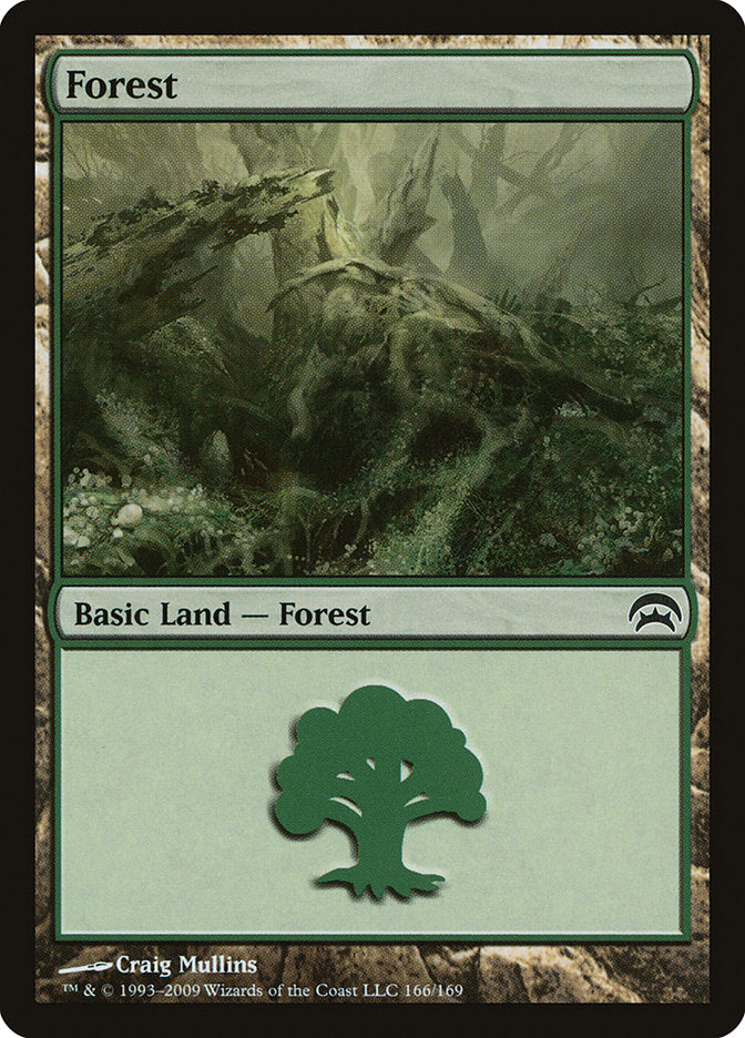 Forest (166) [Planechase] | Card Merchant Takapuna