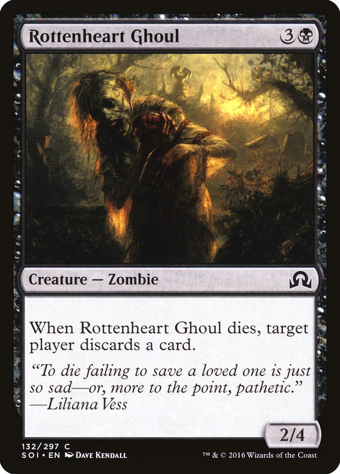 Rottenheart Ghoul [Shadows over Innistrad] | Card Merchant Takapuna