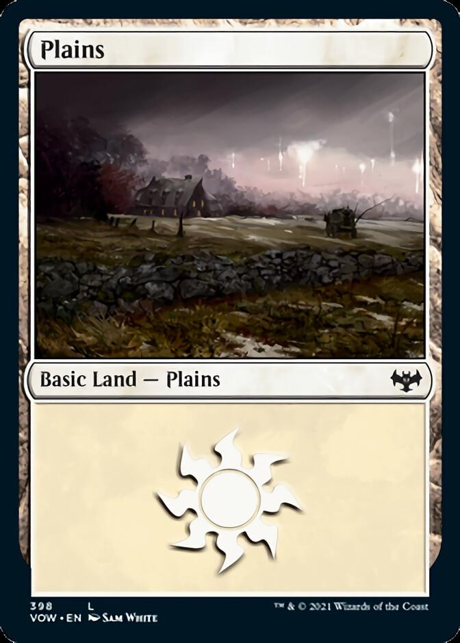 Plains (398) [Innistrad: Crimson Vow] | Card Merchant Takapuna