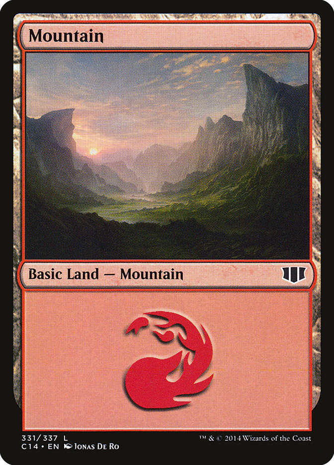 Mountain (331) [Commander 2014] | Card Merchant Takapuna