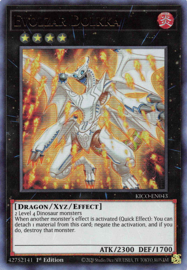 Evolzar Dolkka [KICO-EN043] Ultra Rare | Card Merchant Takapuna