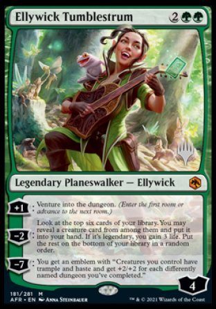 Ellywick Tumblestrum (Promo Pack) [Dungeons & Dragons: Adventures in the Forgotten Realms Promos] | Card Merchant Takapuna