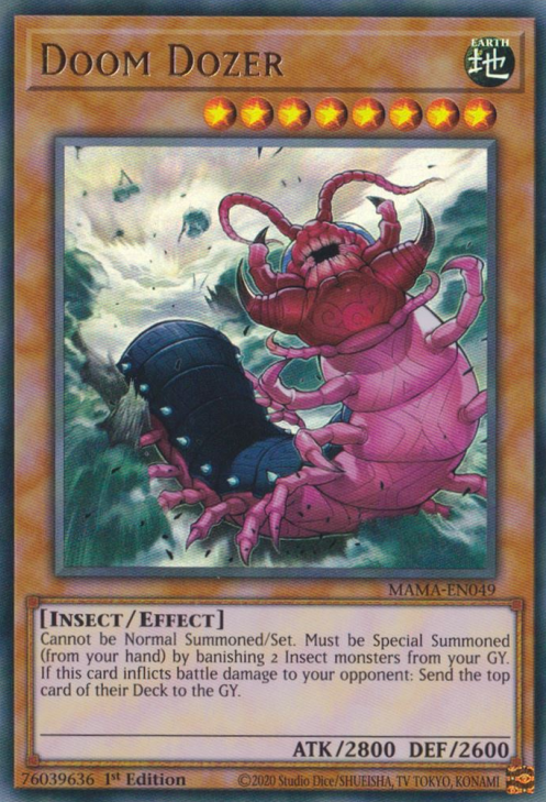 Doom Dozer [MAMA-EN049] Ultra Rare | Card Merchant Takapuna