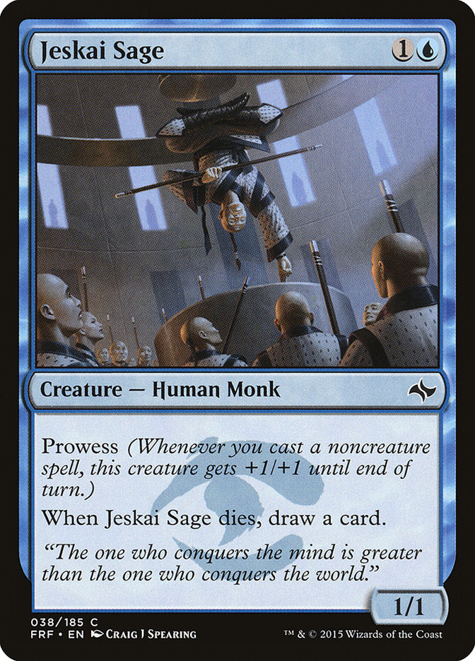 Jeskai Sage [Fate Reforged] | Card Merchant Takapuna