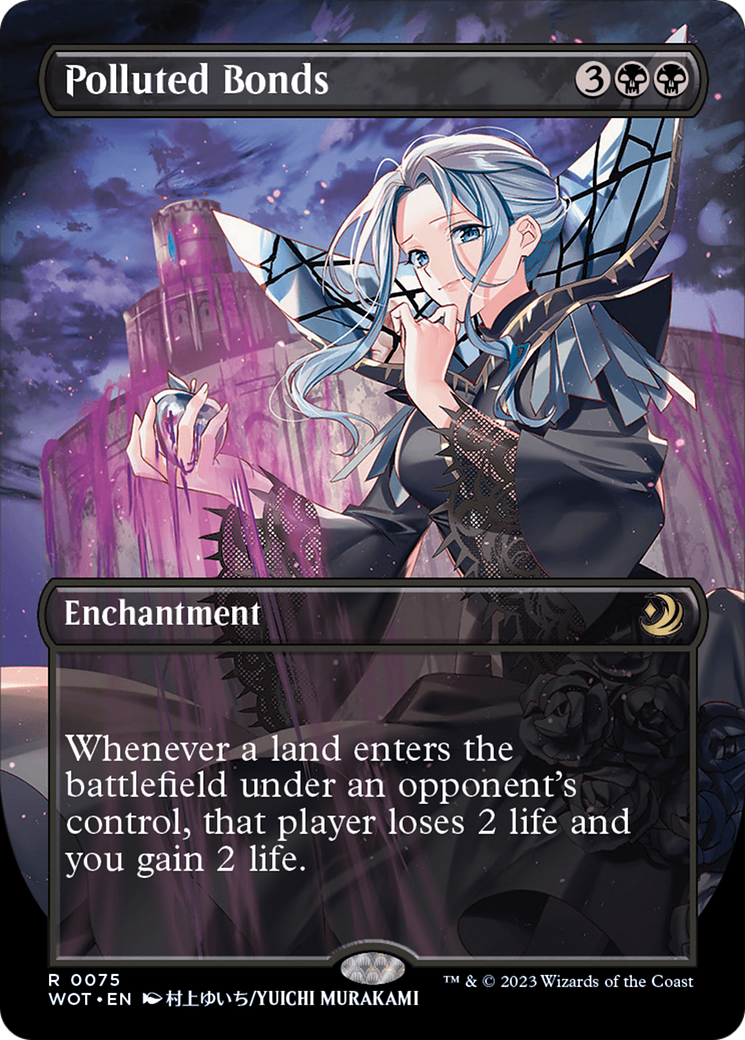 Polluted Bonds (Anime Borderless) [Wilds of Eldraine: Enchanting Tales] | Card Merchant Takapuna