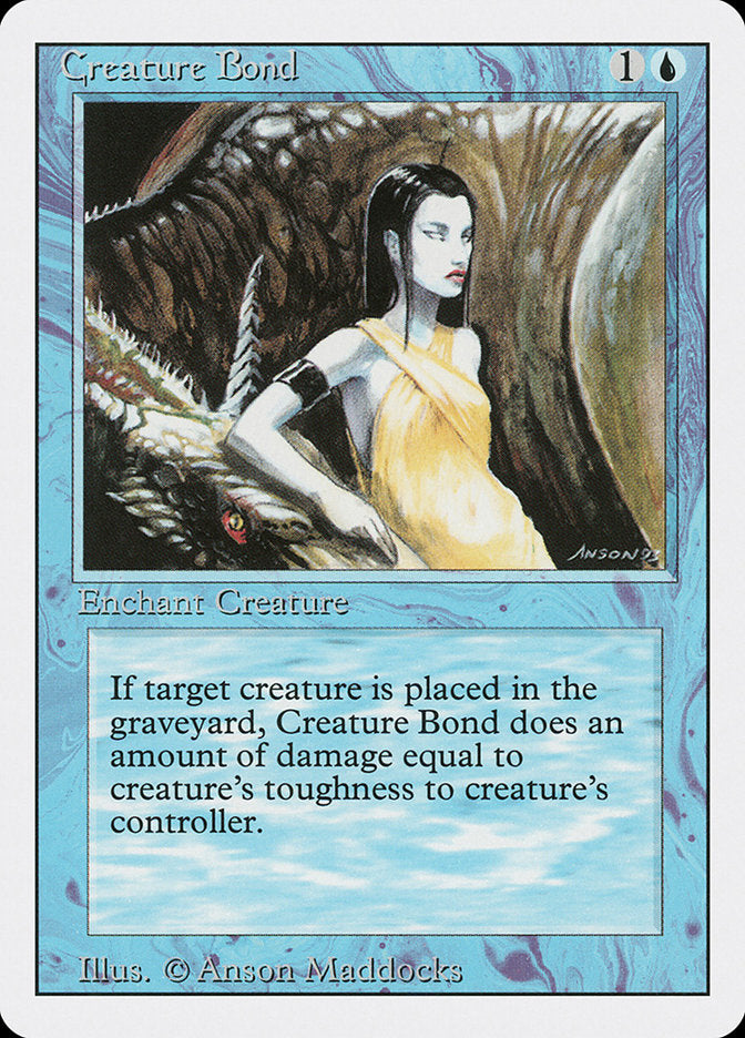 Creature Bond [Revised Edition] | Card Merchant Takapuna