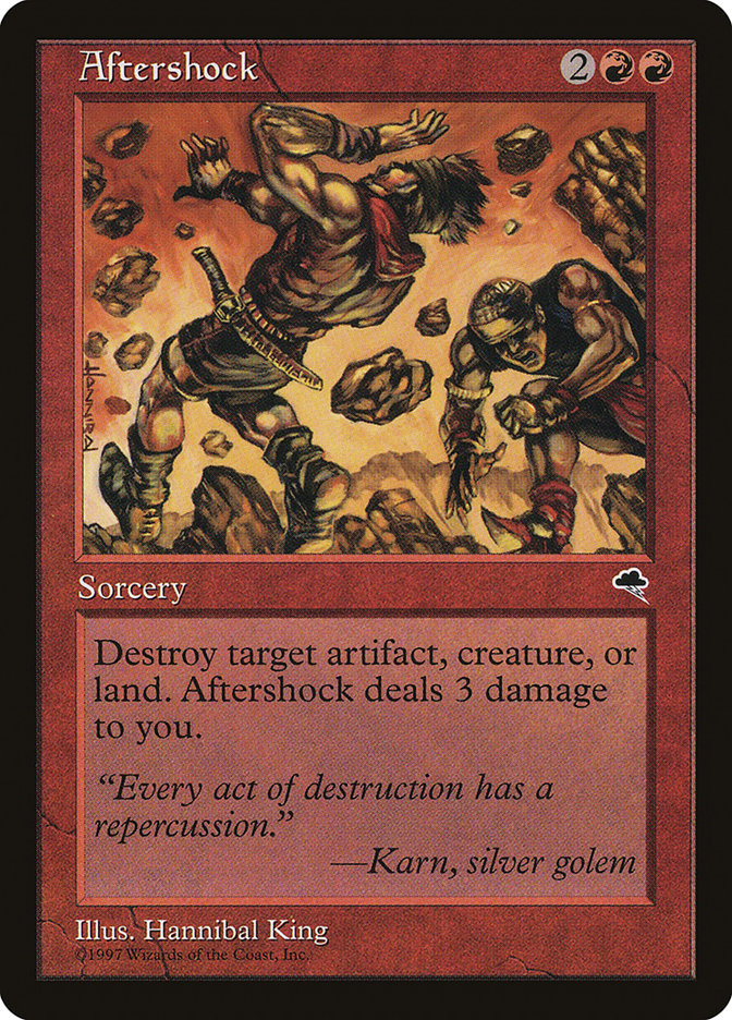 Aftershock [Tempest] | Card Merchant Takapuna