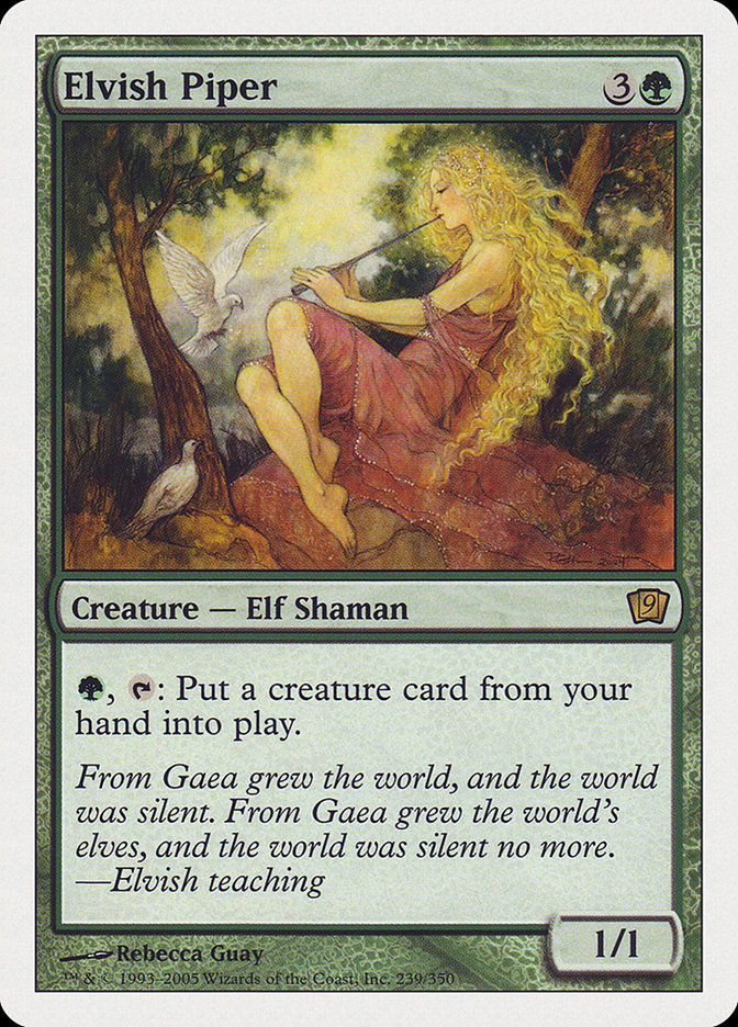 Elvish Piper [Ninth Edition] | Card Merchant Takapuna