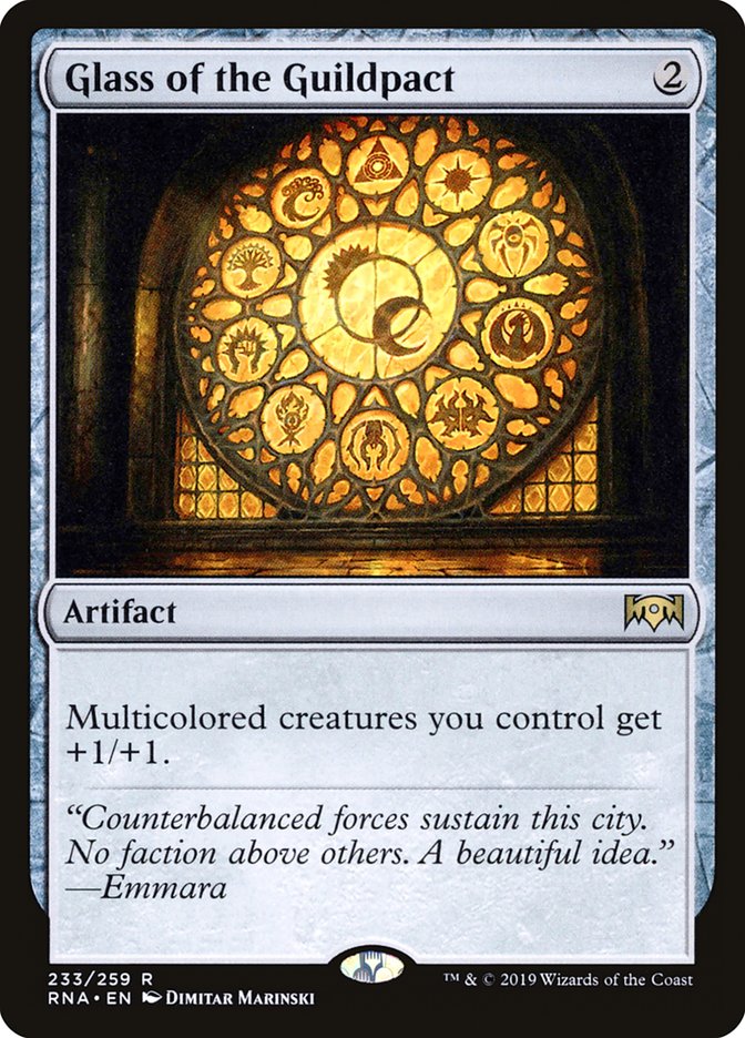 Glass of the Guildpact [Ravnica Allegiance] | Card Merchant Takapuna