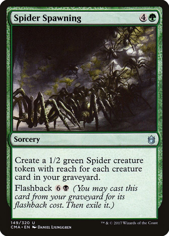 Spider Spawning [Commander Anthology] | Card Merchant Takapuna