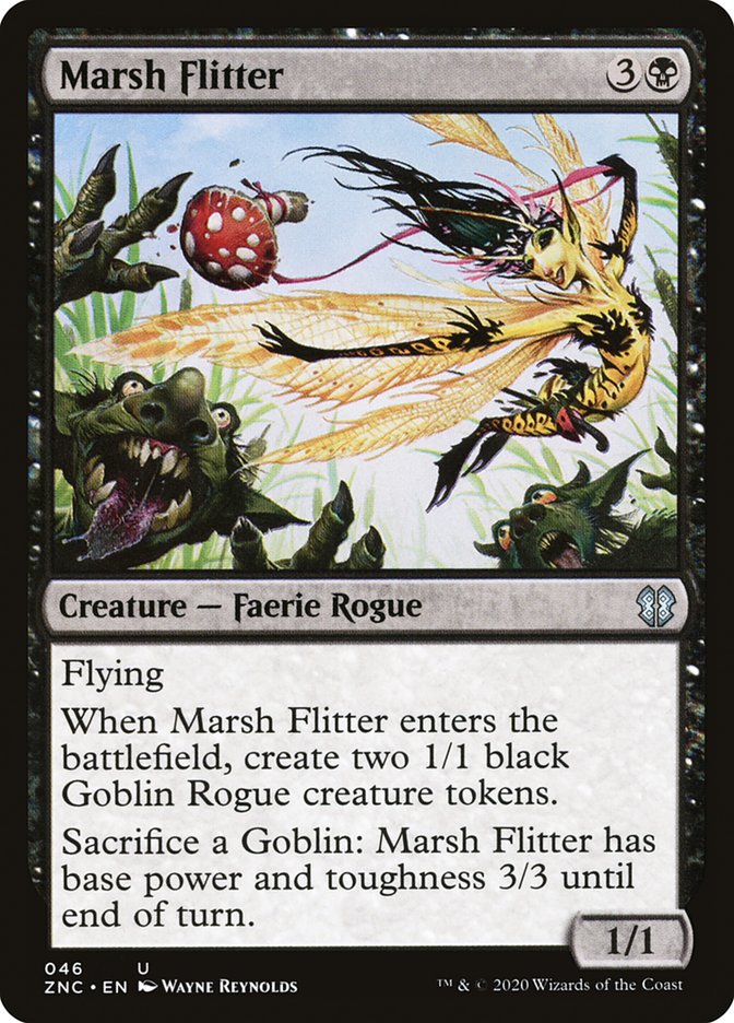 Marsh Flitter [Zendikar Rising Commander] | Card Merchant Takapuna