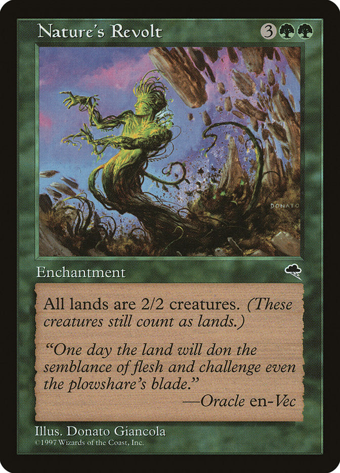 Nature's Revolt [Tempest] | Card Merchant Takapuna