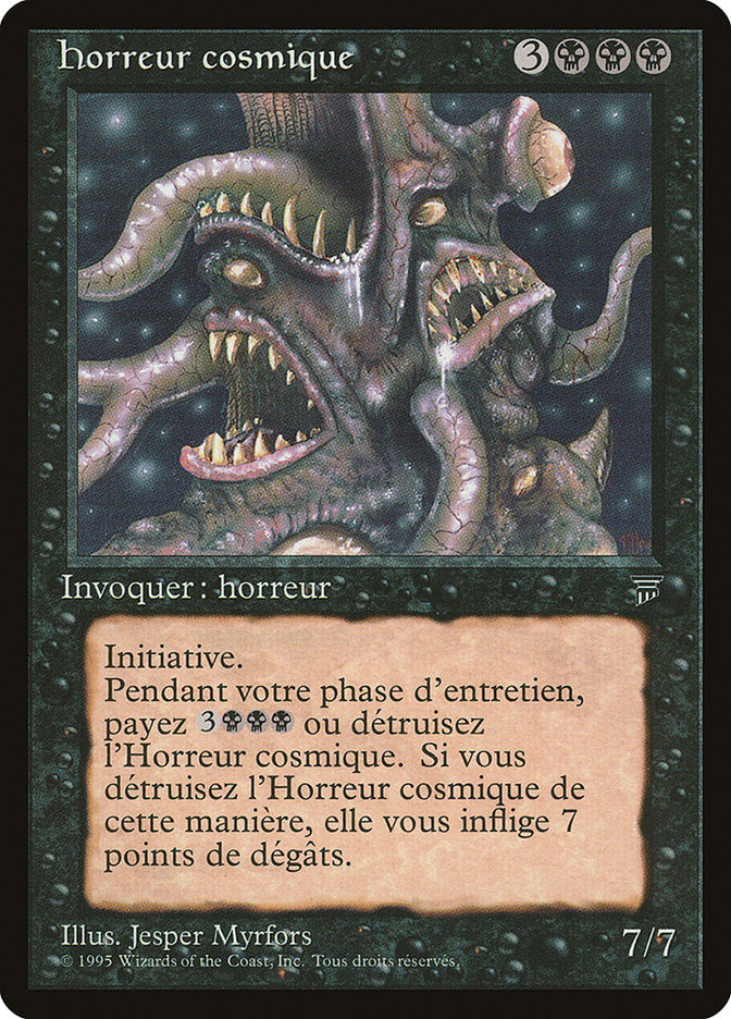 Cosmic Horror (French) - "horreur cosmique" [Renaissance] | Card Merchant Takapuna