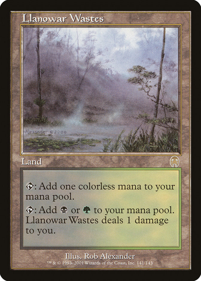 Llanowar Wastes [Apocalypse] | Card Merchant Takapuna