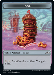 Zombie Employee // Food (011) Double-Sided Token [Unfinity Tokens] | Card Merchant Takapuna