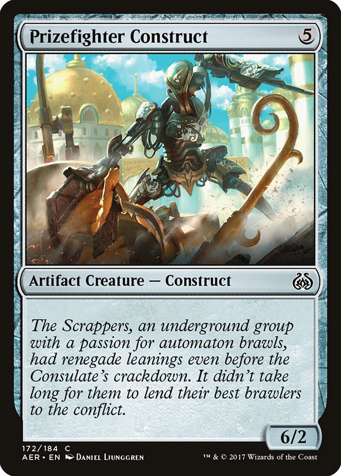 Prizefighter Construct [Aether Revolt] | Card Merchant Takapuna