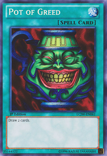 Pot of Greed [LCJW-EN061] Secret Rare | Card Merchant Takapuna