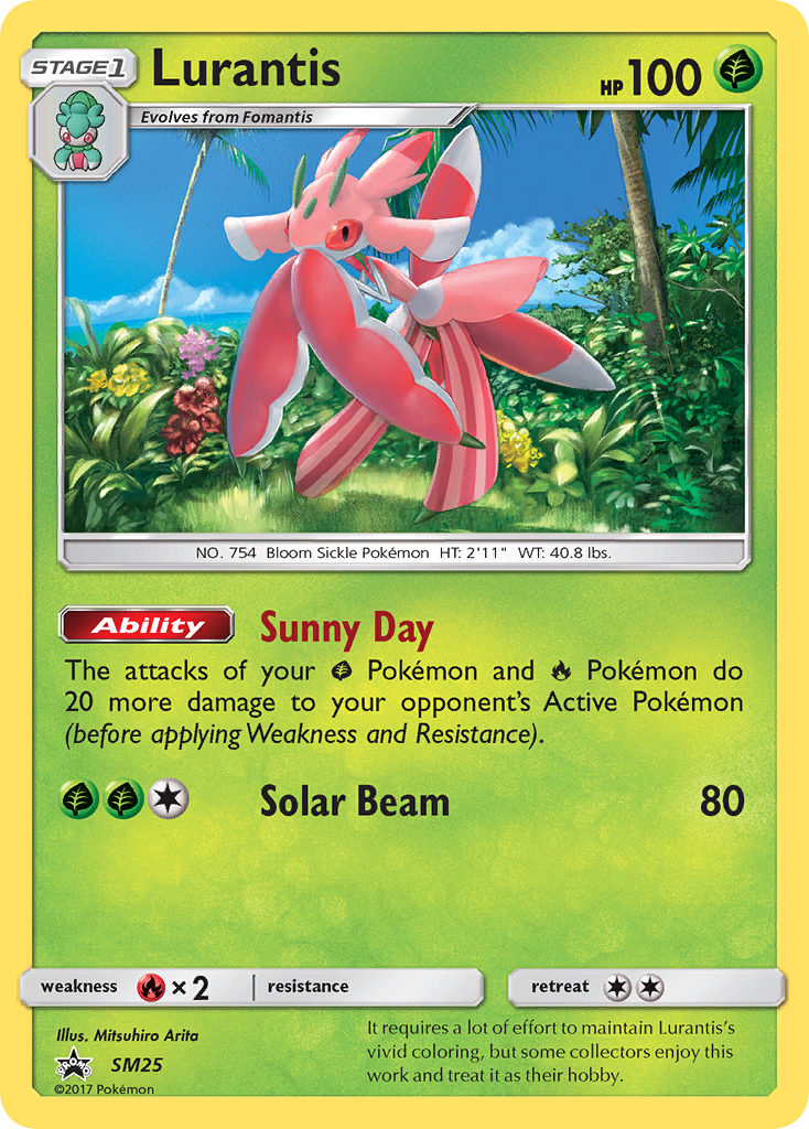 Lurantis (SM25) [Sun & Moon: Black Star Promos] | Card Merchant Takapuna