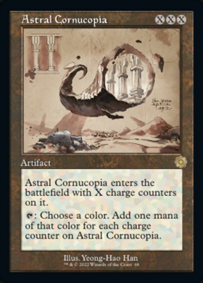 Astral Cornucopia (Retro Schematic) [The Brothers' War Retro Artifacts] | Card Merchant Takapuna