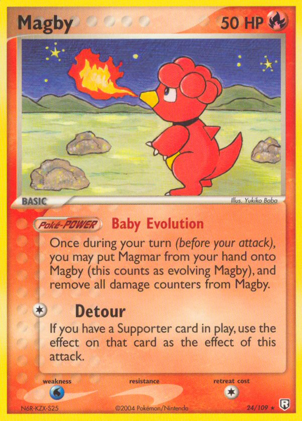 Magby (24/109) [EX: Team Rocket Returns] | Card Merchant Takapuna