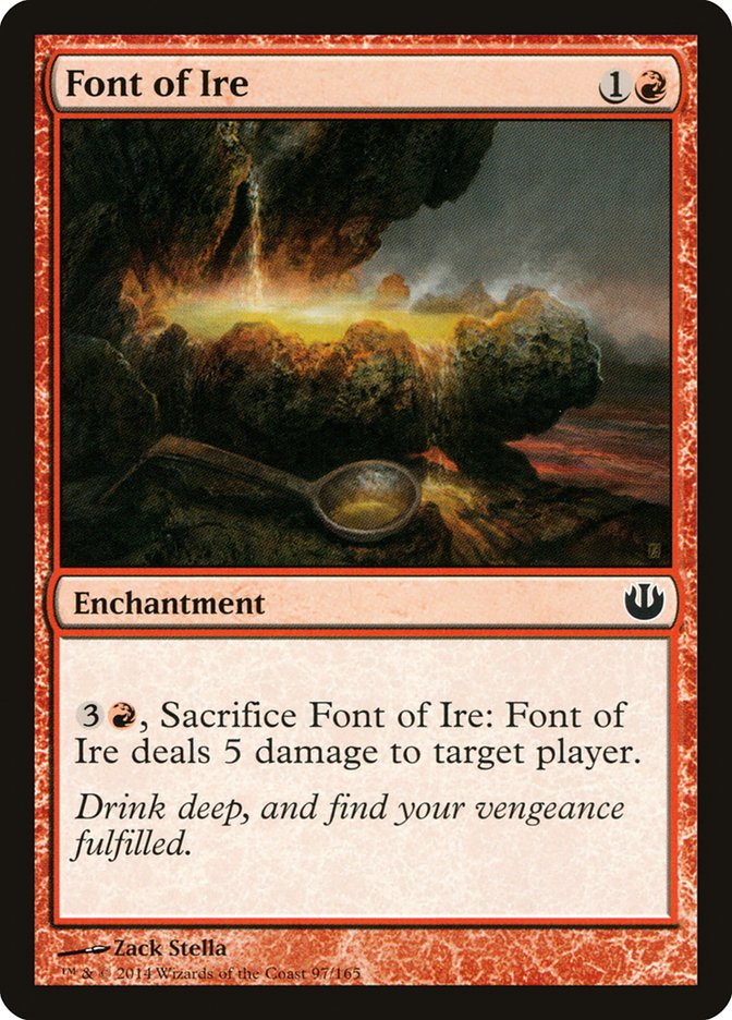 Font of Ire [Journey into Nyx] | Card Merchant Takapuna