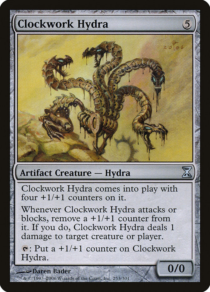 Clockwork Hydra [Time Spiral] | Card Merchant Takapuna