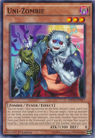 Uni-Zombie [MP15-EN217] Common | Card Merchant Takapuna