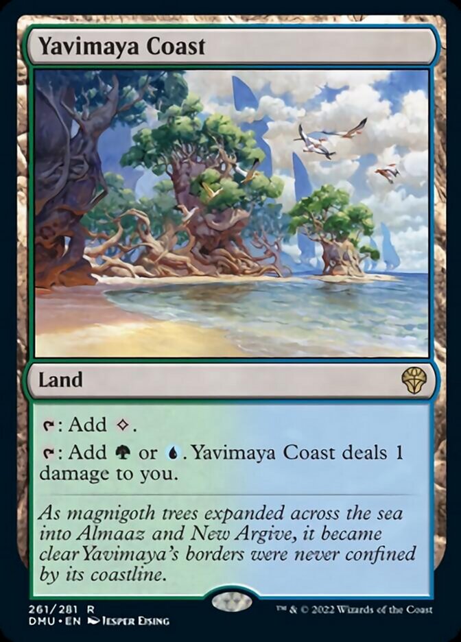 Yavimaya Coast [Dominaria United] | Card Merchant Takapuna