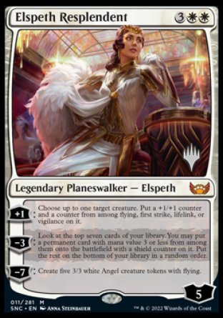 Elspeth Resplendent (Promo Pack) [Streets of New Capenna Promos] | Card Merchant Takapuna