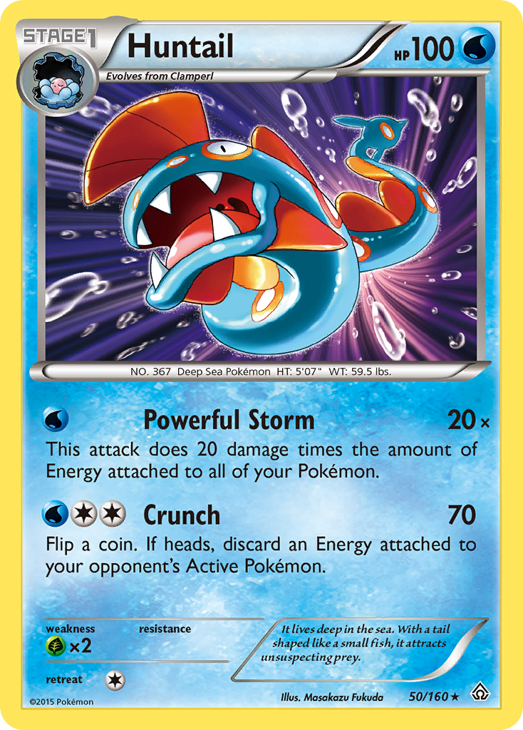 Huntail (50/160) [XY: Primal Clash] | Card Merchant Takapuna