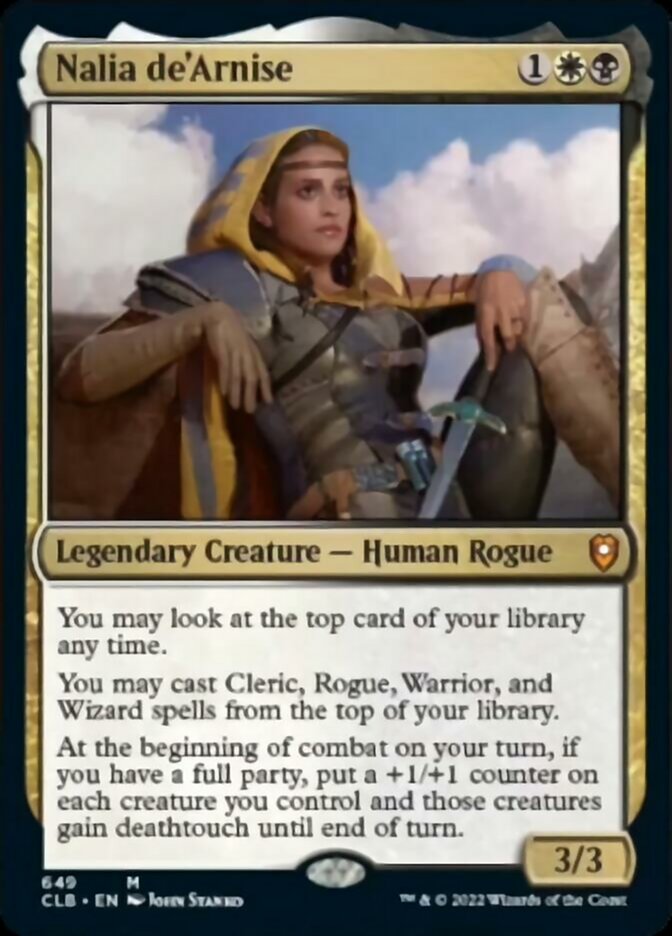 Nalia de'Arnise [Commander Legends: Battle for Baldur's Gate] | Card Merchant Takapuna