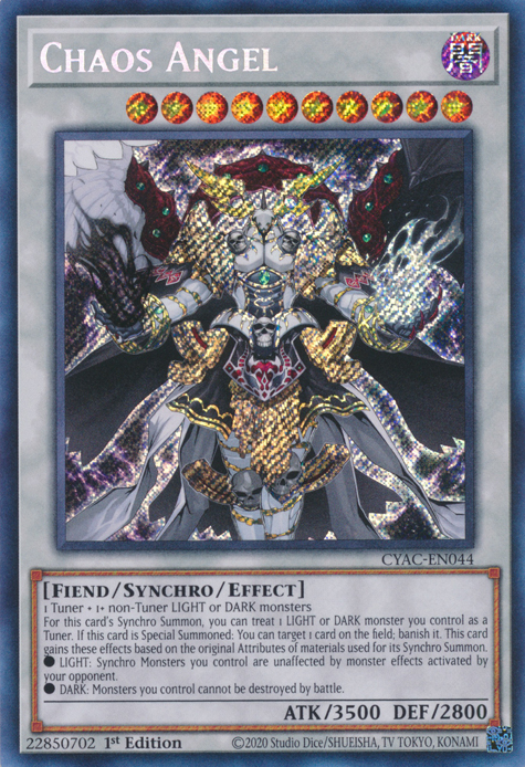 Chaos Angel [CYAC-EN044] Secret Rare | Card Merchant Takapuna