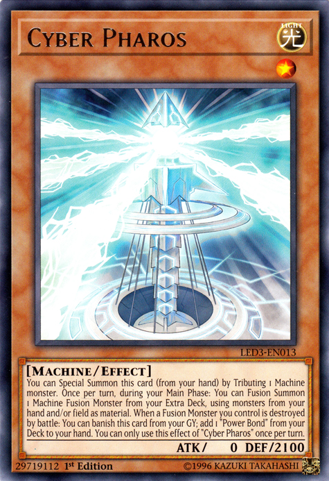 Cyber Pharos [LED3-EN013] Rare | Card Merchant Takapuna