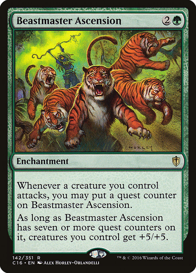 Beastmaster Ascension [Commander 2016] | Card Merchant Takapuna