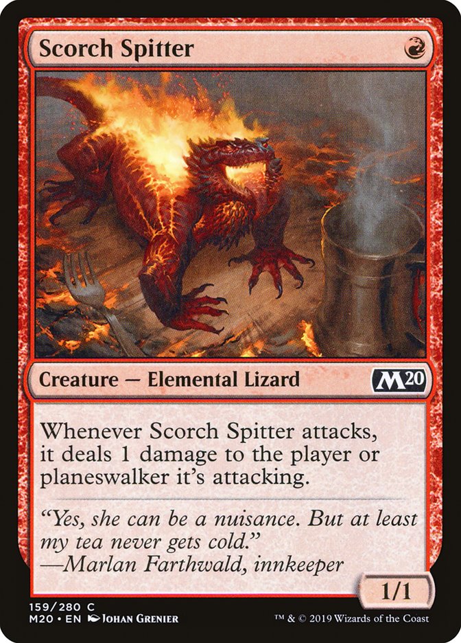 Scorch Spitter [Core Set 2020] | Card Merchant Takapuna