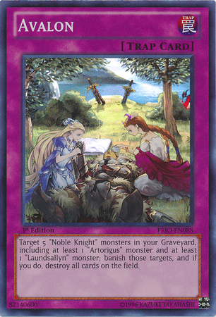 Avalon [PRIO-EN088] Super Rare | Card Merchant Takapuna