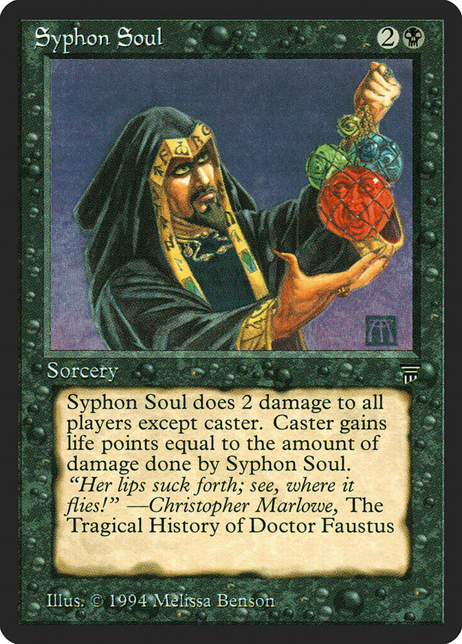 Syphon Soul [Legends] | Card Merchant Takapuna