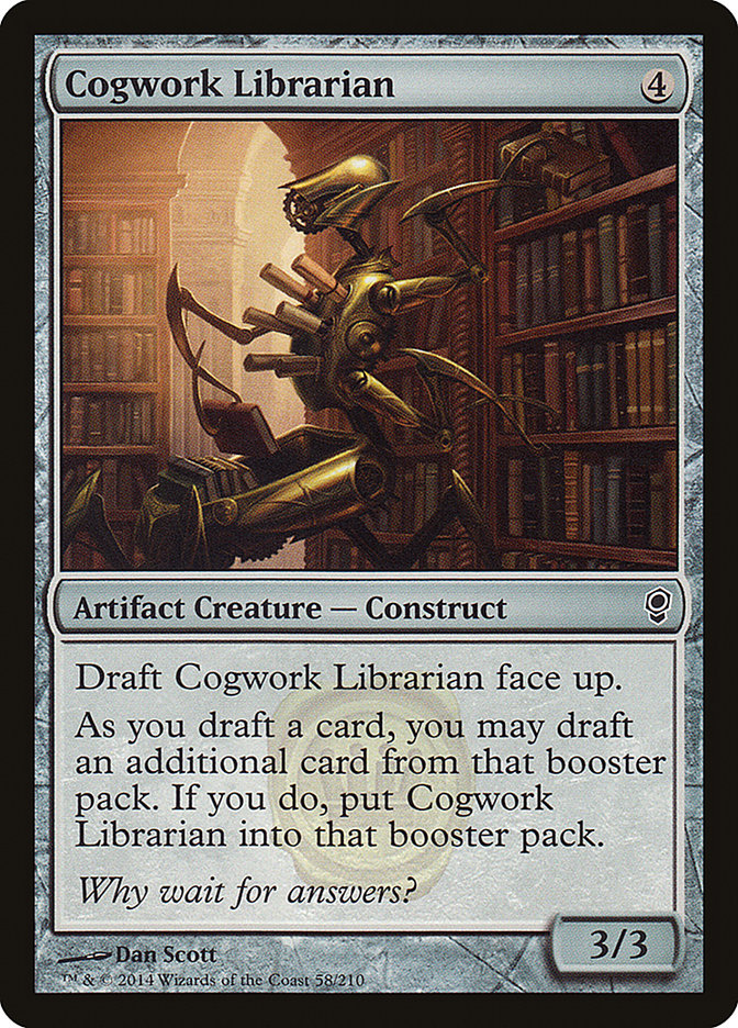 Cogwork Librarian [Conspiracy] | Card Merchant Takapuna