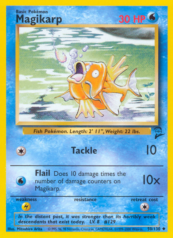 Magikarp (50/130) [Base Set 2] | Card Merchant Takapuna