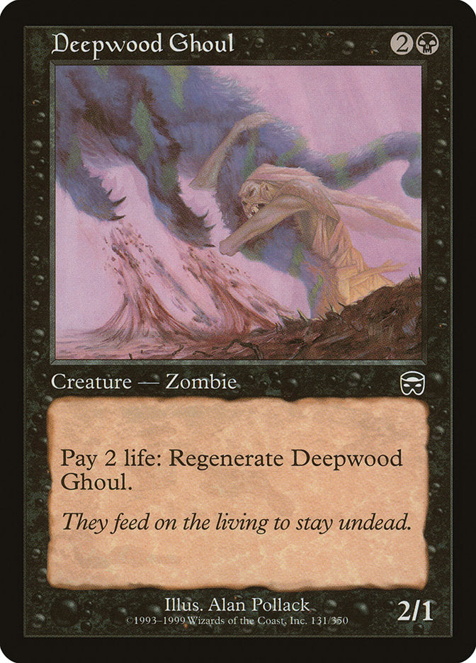 Deepwood Ghoul [Mercadian Masques] | Card Merchant Takapuna