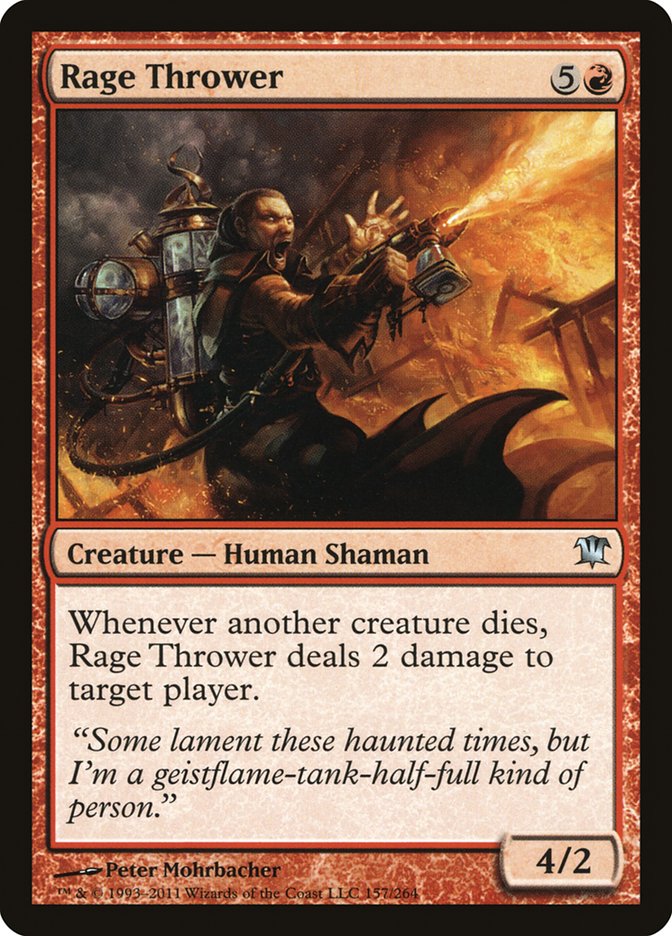 Rage Thrower [Innistrad] | Card Merchant Takapuna