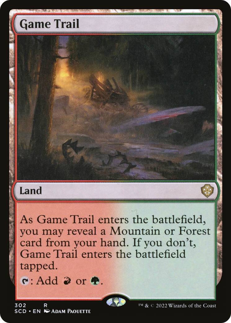 Game Trail [Starter Commander Decks] | Card Merchant Takapuna