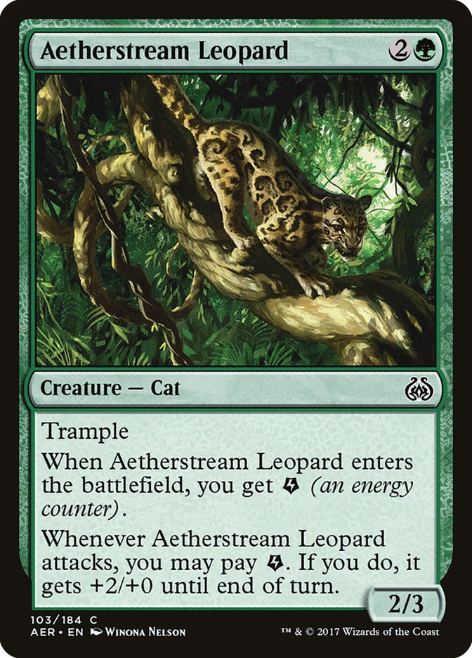 Aetherstream Leopard [Aether Revolt] | Card Merchant Takapuna