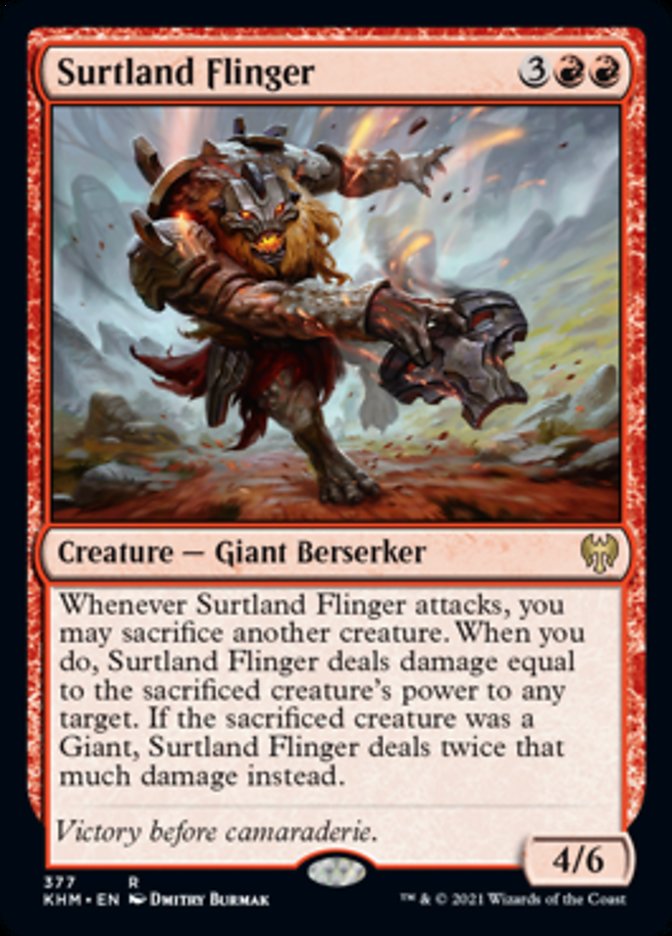 Surtland Flinger [Kaldheim] | Card Merchant Takapuna